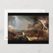 Der Kurs des Empire: Zerstörung durch Thomas Cole Postkarte (Vorne/Hinten)