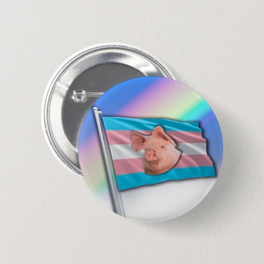 Der kurze Regenbogenknopf Button (Vorne & Hinten)