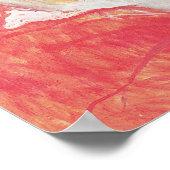 Der Kuss, 1893 Poster (Ecke)