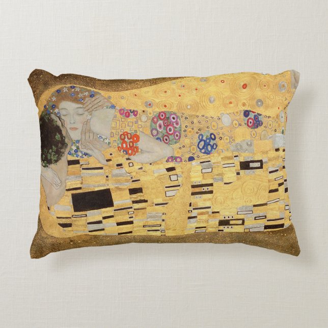 Der Kuss, 1907-08 2 Dekokissen (Vorderseite)