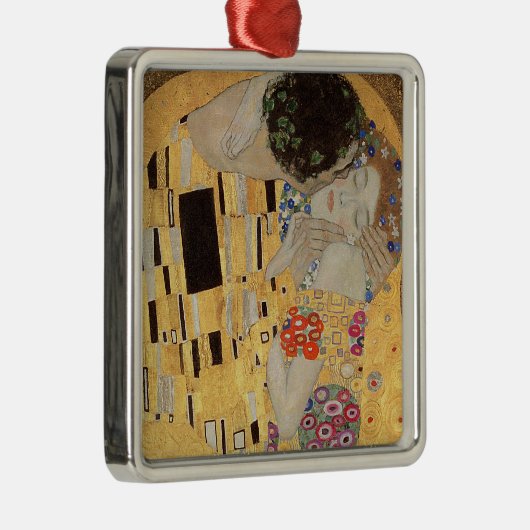 Der Kuss, 1907-08 2 Silbernes Ornament (Rechts)