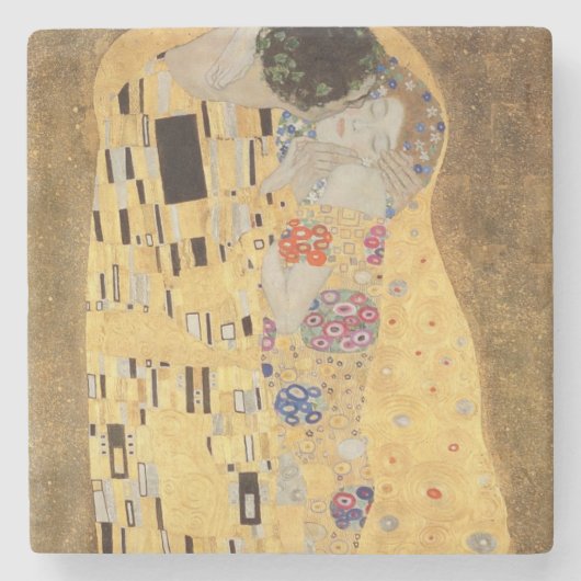 Der Kuss, 1907-08 3 Steinuntersetzer (Vorderseite)