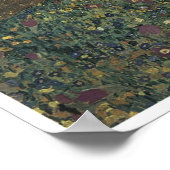 Der Kuss, 1907-08 Gustav Klimt Poster (Ecke)