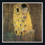 Der Kuss, 1907-08 Gustav Klimt Poster<br><div class="desc">Der Kuss,  1907-08 Gustav Klimt</div>
