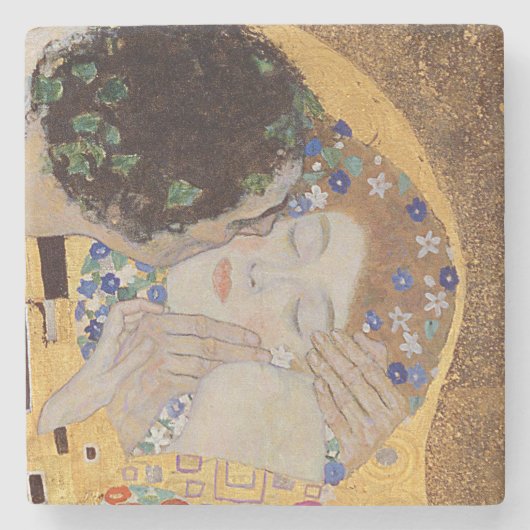 Der Kuss, 1907-08 Steinuntersetzer (Vorderseite)