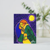 Der Kuss 1 von Piliero Postkarte (Stehend Vorderseite)