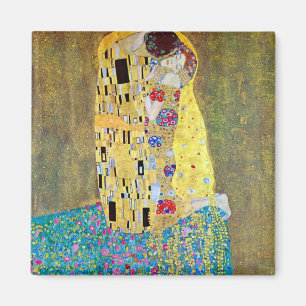 Der Kuss 2 von Gustav Klimt Magnet