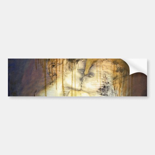 Der Kuss Autoaufkleber (Vorne)