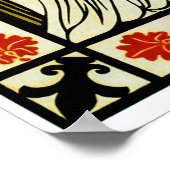 Der Kuss / Bradley Sein Buch 1896 ~ Vintag Poster (Ecke)