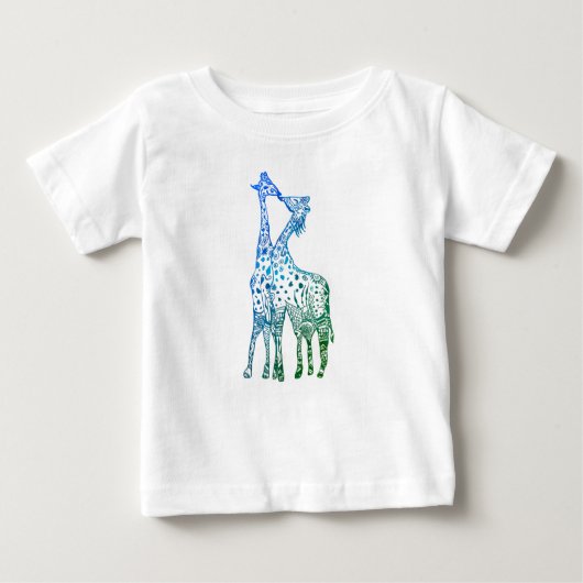 Der Kuss der Giraffen Tutu RufleTee Baby T-shirt (Vorderseite)