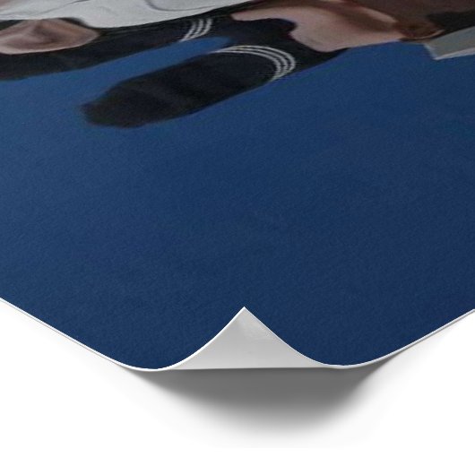 Der Kuss des Zweiten Weltkriegs Poster (Ecke)