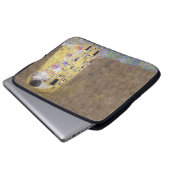 Der Kuss durch Gustav Klimt 1 Laptopschutzhülle (Vorne Knopf)