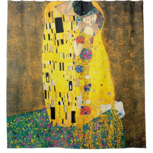 Der Kuss durch Gustav Klimt Duschvorhang