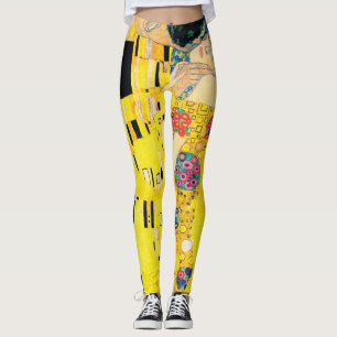 Der Kuss durch Gustav Klimt Leggings