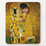 Der Kuss durch Gustav Klimt Mousepad<br><div class="desc">Der Kuss durch Gustav Klimt</div>
