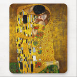 Der Kuss durch Gustav Klimt Mousepad<br><div class="desc">Der Kuss durch Gustav Klimt</div>