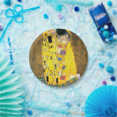 Der Kuss durch Gustav Klimt Pappteller (Party)