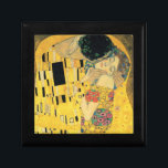 Der Kuss durch Gustav Klimt Schmuckschachtel<br><div class="desc">Besichtigen Sie bitte meinen Speicher für interessanteren Entwurf und mehr Farbwahl. =>     zazzle.com/colorfulworld*</div>