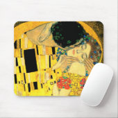 Der Kuss durch Kunst Nouveau Gustav Klimt Mousepad (Mit Mouse)