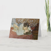 Der Kuss Feiertagskarte (Vorderseite)