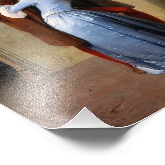 Der Kuss Fotodruck (Ecke)