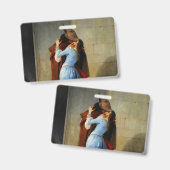 Der Kuss Francesco Hayez Ausweis (Vorder- & Rückseite)