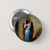 Der Kuss Francesco Hayez Button (Vorne & Hinten)