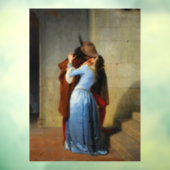 Der Kuss Francesco Hayez Fensteraufkleber (Blatt 3)