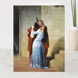 Der Kuss - Francesco Hayez Il Bacio Romantik Karte