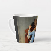 Der Kuss Francesco Hayez Milchtasse (Linke Ecke)