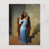 Der Kuss Francesco Hayez Postkarte (Vorderseite)