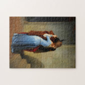 Der Kuss Francesco Hayez Puzzle (Horizontal)