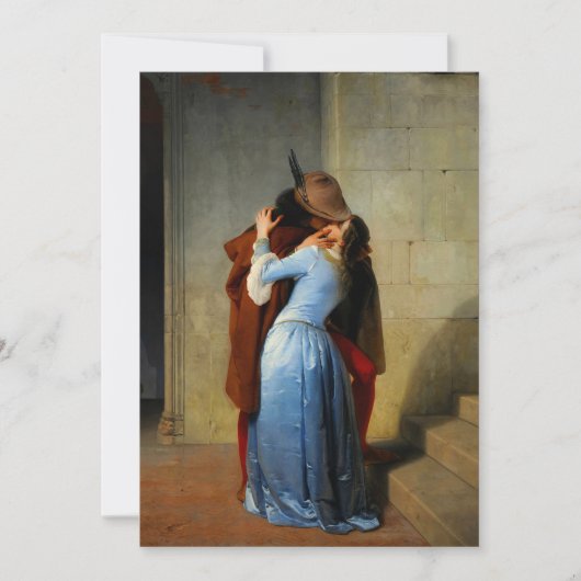 Der Kuss Francesco Hayez Save The Date (Vorderseite)