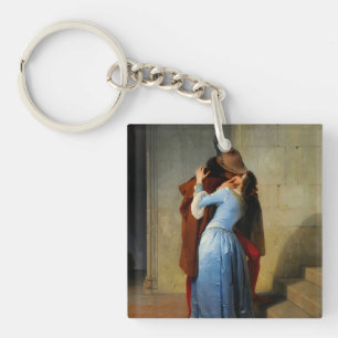 Der Kuss Francesco Hayez Schlüsselanhänger