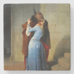 Der Kuss Francesco Hayez Steinuntersetzer