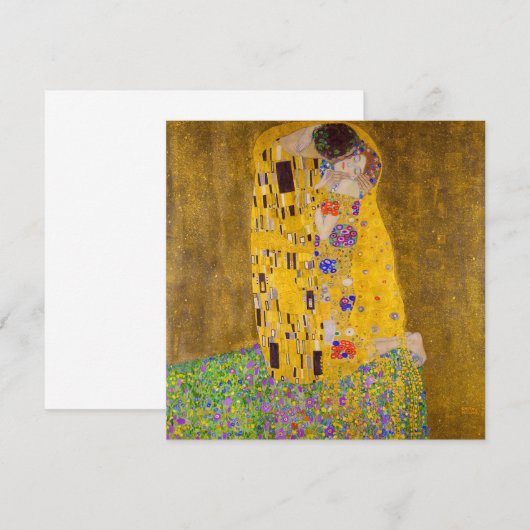Der Kuss | Gustav Klimt | (Vorne/Hinten)