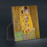 Der Kuss | Gustav Klimt | Fotoplatte<br><div class="desc">Der Kiss ist ein Gemälde von Gustav Klimt aus dem Jahr 1901.</div>