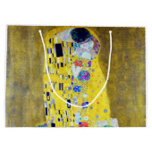 Der Kuss, Gustav Klimt Große Geschenktüte (Rückseite)