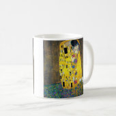 Der Kuss, Gustav Klimt Kaffeetasse (VorderseiteRechts)