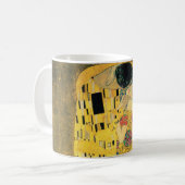 Der Kuss - Gustav Klimt Kaffeetasse (Vorderseite Links)