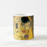 Der Kuss - Gustav Klimt Kaffeetasse<br><div class="desc">Dieses ist eine Vintage Malerei,  die "den Kuss" von Gustav Klimt betitelt wird.</div>