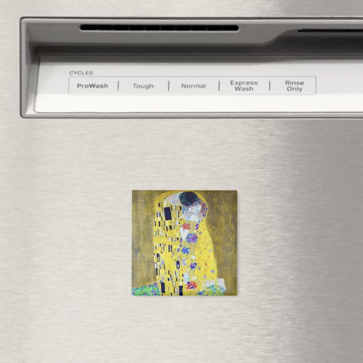 Der Kuss, Gustav Klimt Magnet (In Situ (Geschirrspüler))