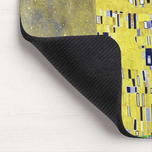Der Kuss, Gustav Klimt Mousepad (Ecke)