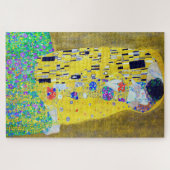 Der Kuss, Gustav Klimt Puzzle (Horizontal)