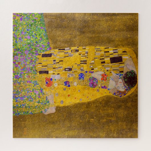 Der Kuss | Gustav Klimt | Puzzle (Horizontal)