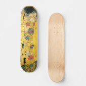 Der Kuss - Gustav Klimt Skateboard (Vorderseite)