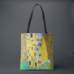Der Kuss, Gustav Klimt Tasche<br><div class="desc">Gustav Klimt (14. Juli 1862 - 6. Februar 1918) war ein österreichischer symbolischer Maler und einer der prominentesten Mitglieder der Wiener Sezessionsbewegung. Klimt ist bekannt für seine Gemälde, Wandmalereien, Skizzen und andere Kunstgegenstände. Neben seinen figurativen Werken, die Allegorien und Portraits enthalten, malte er Landschaften. Unter den Künstlern der Wiener Sezession...</div>