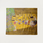 Der Kuss | Gustav Klimt | Wandteppich (Vorderseite (Horizontal))