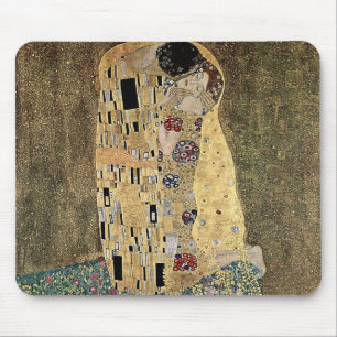 Der Kuss Gustav Klimts (circa 1908) Mousepad