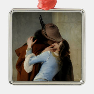 Der Kuss/Il Bacio-Zierrat Ornament Aus Metall
